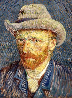 Vincent van Gogh. Selbstportrait 1887